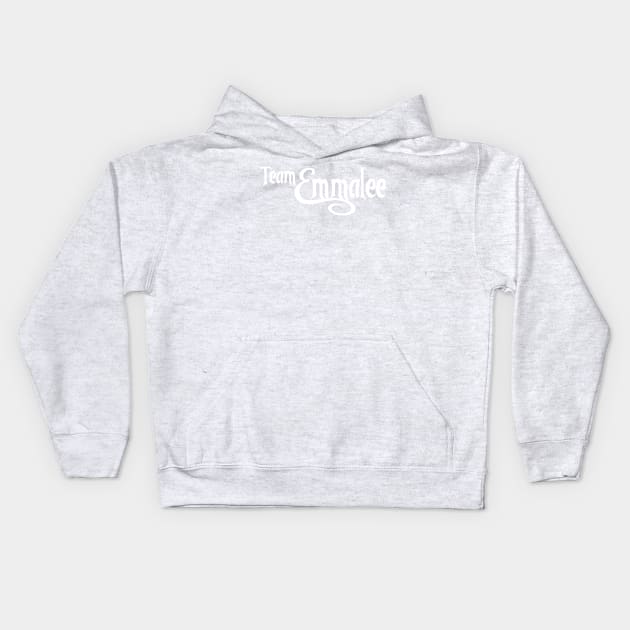 Team Emmalee logo in White Kids Hoodie by TeamEmmalee